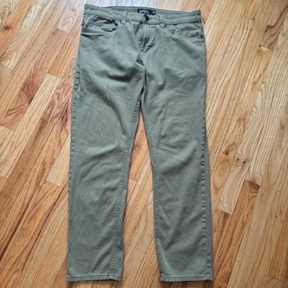 Buffalo Jeans Other - Buffalo David Bitton Men's Gray Stretch Jeans W34 L30 Straight Leg